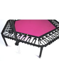 Generic Trampoline,100cm With Adjustable Handle For Fitness Exercises,Multicolor  - Image 4