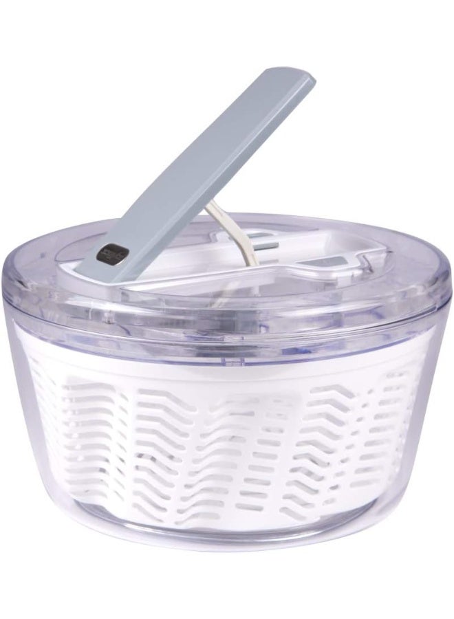 zyliss Swift Dry Salad Spinner 26cm White - Image 2