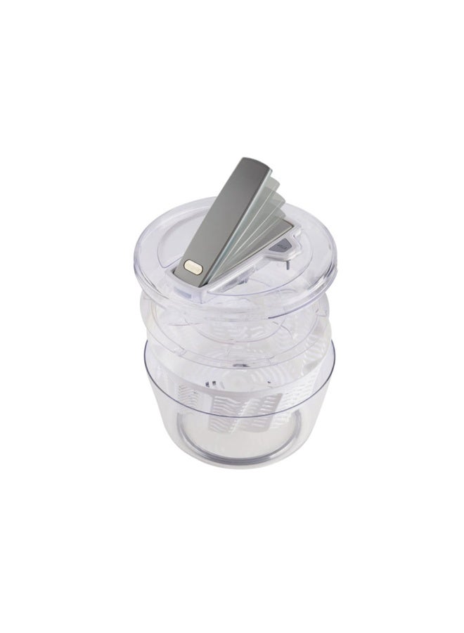zyliss Swift Dry Salad Spinner 26cm White - Image 3