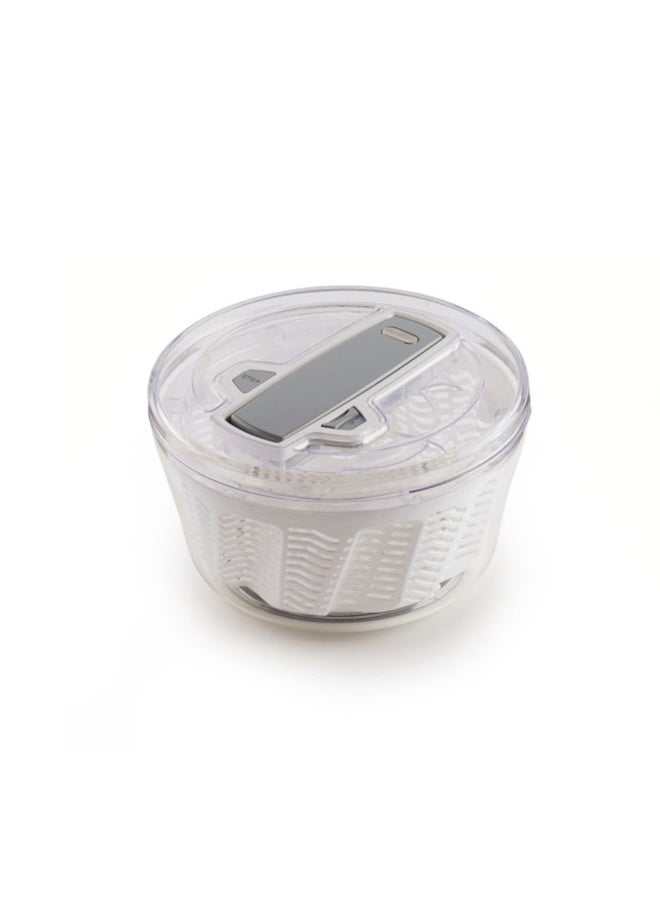zyliss Swift Dry Salad Spinner 26cm White - Image 4