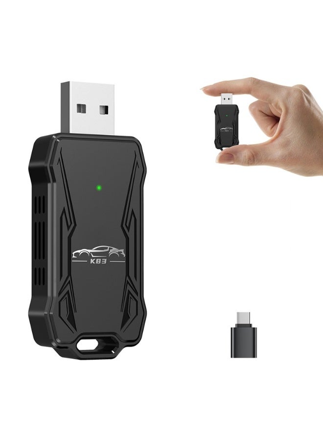 محول Carplay اللاسلكي K83 سلكي إلى صندوق ذكي لاسلكي محول لاسلكي من السيارة إلى الجهاز y7746 - Image 3