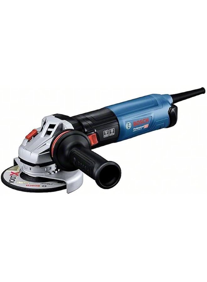 BOSCH Gws 17 125 S Angle Grinder 1700 Watt 11500 Rpm 125 Mm Disc Diameter Improved Dust Protection By Air Inlets At The Backside Of The Tool
