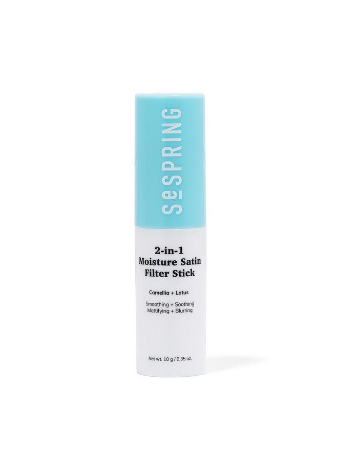 SeSpring 2In1 Moisture Satin Filter Formulated With Camellia And Lotus Korean Skincare Clean Beauty Vegan Cruelty Free And Paraben Free  - Image 1