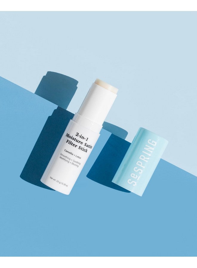 SeSpring 2In1 Moisture Satin Filter Formulated With Camellia And Lotus Korean Skincare Clean Beauty Vegan Cruelty Free And Paraben Free  - Image 3