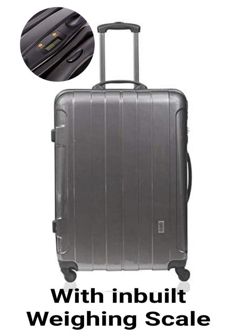 Airo - Smart Luggage Trolley Bag 24 Inch Ruby Grey with inbuilt weighing scale - Image 1