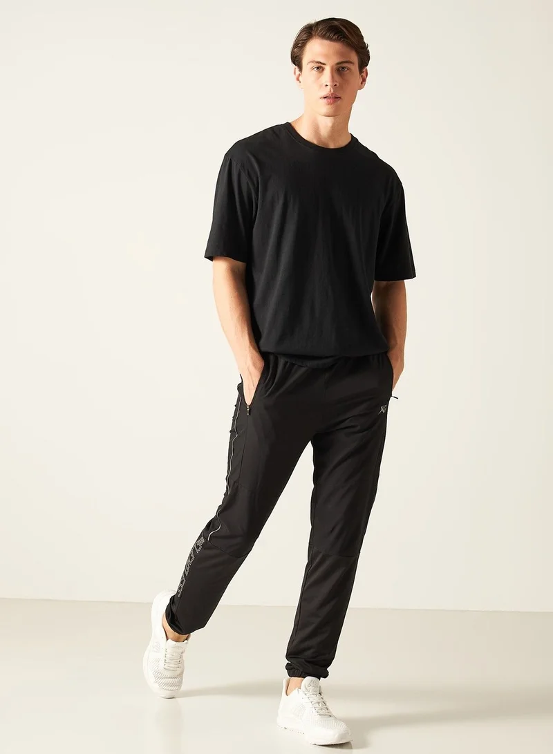 Kappa Men's Textured Lace-Up Sneakers White