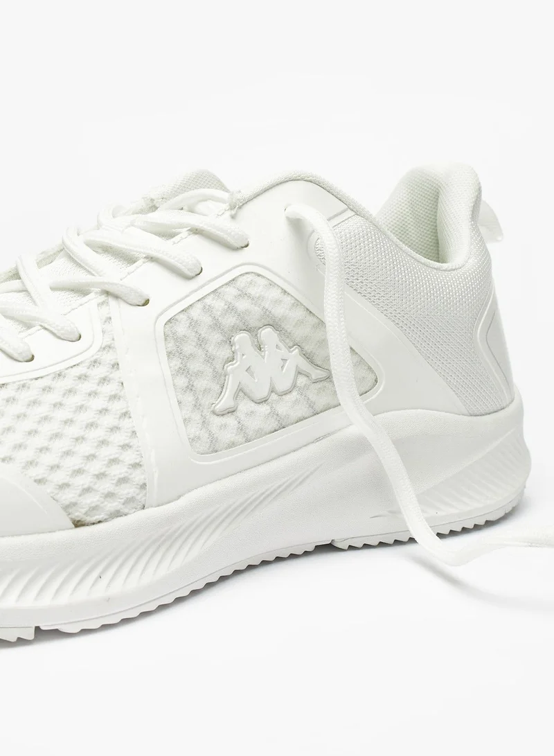 Kappa Men's Textured Lace-Up Sneakers White