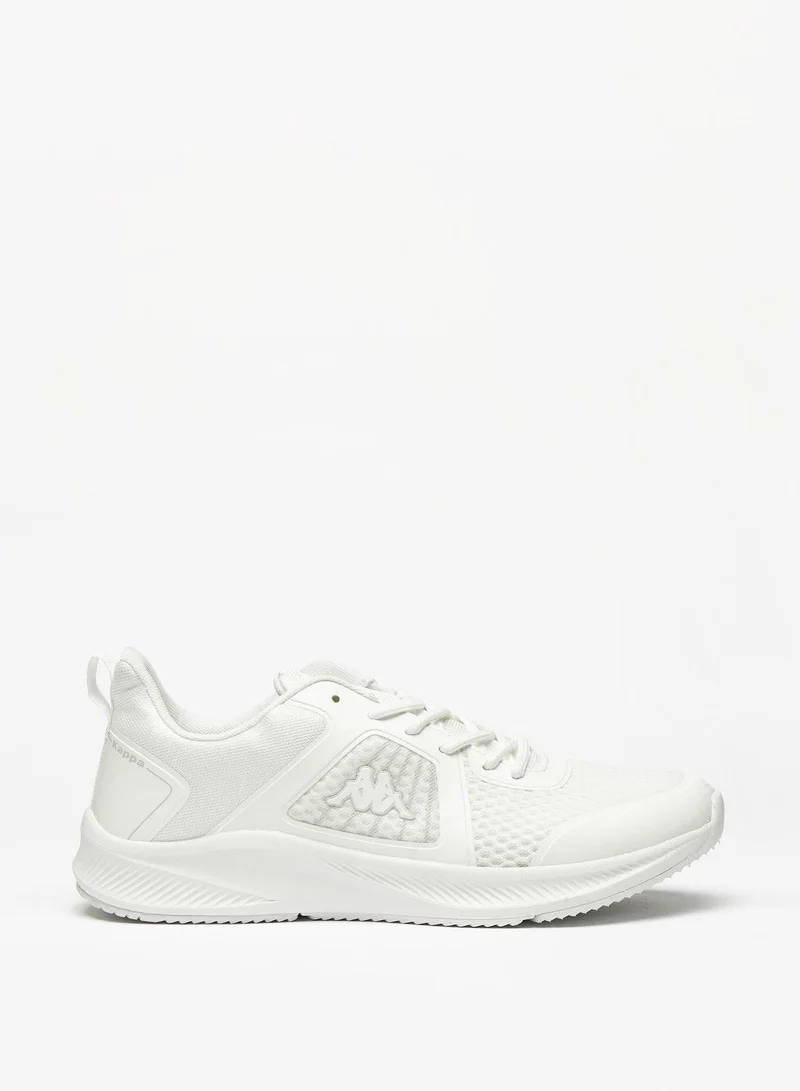 Kappa Men's Textured Lace-Up Sneakers White