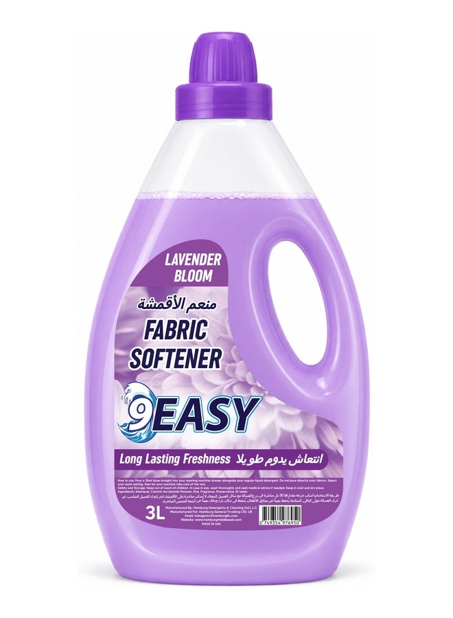 9EASY Lavender Bloom Fabric Softener 3L - Image 1