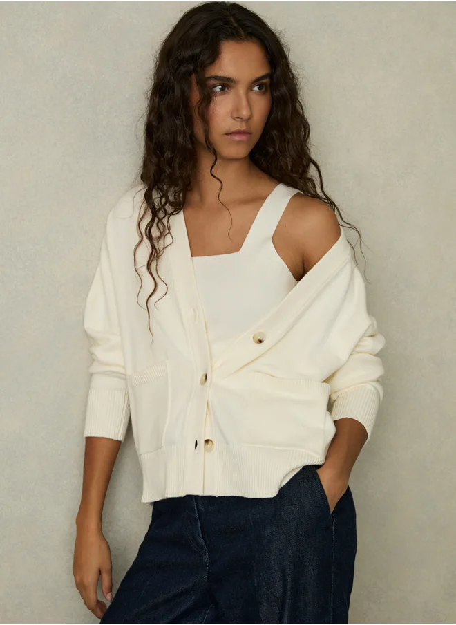 REISS Knitted Cardigan