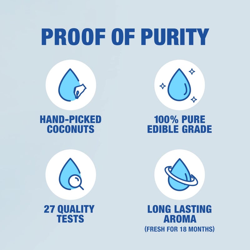 Parachute زيت جوز الهند باراشوت 600 مل عبوة من 2 - Image 5