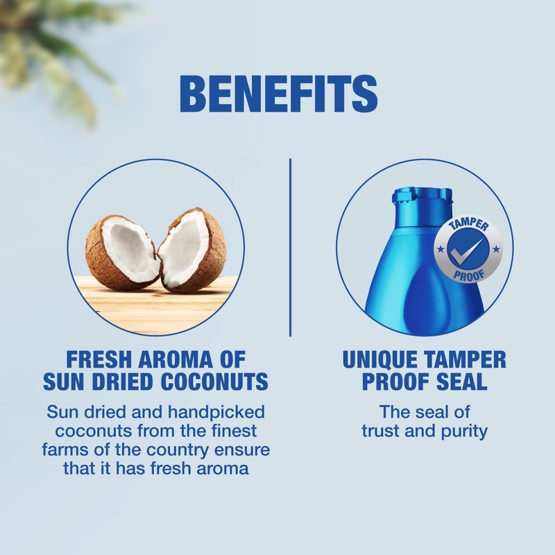 Parachute زيت جوز الهند باراشوت 600 مل عبوة من 2 - Image 4