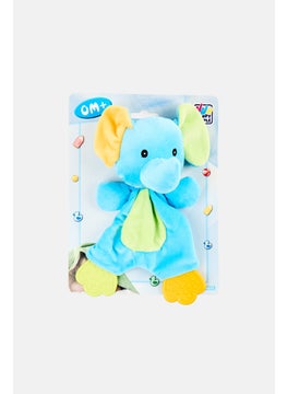 Happy People Baby Teething Ring Elephant Plush Toy  - Image 1