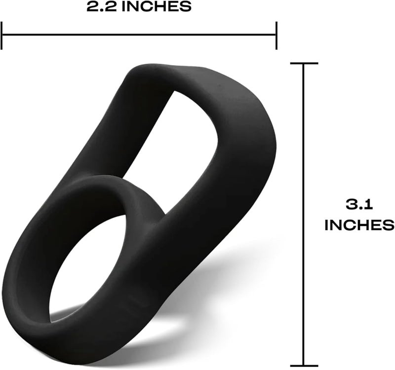 S'well Bottle Handle, Fits 9oz, 17oz, and 25oz Original Bottles, Onyx, Comfortable Carrying On The Go, Flexible Silicone Grip, BPA Free - Image 3