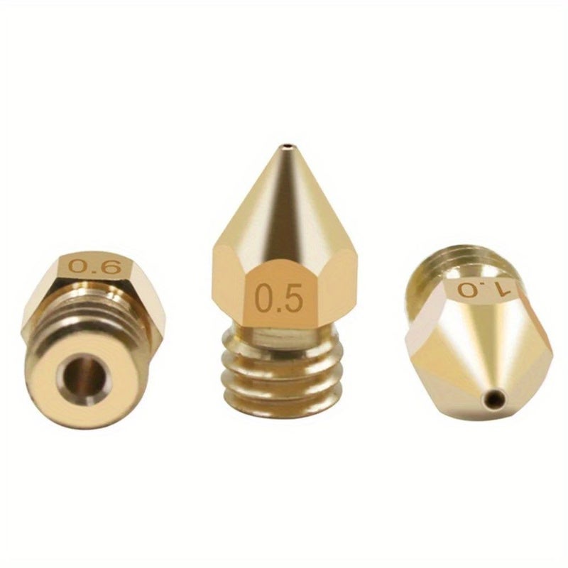 3D Printer Brass Nozzle 0.2mm Extruder Head for Ender 3 CR10 Anet A8 One Piece - Image 4