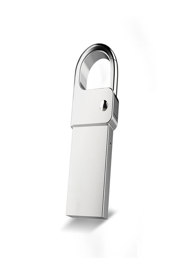 ذاكرة فلاش USB 2.0، توافق مثالي، حماية متعددة الوظائف، مقاومة للماء، تصميم معدني صغير الحجم وسهل الحمل، سعة 128 جيجابايت - Image 3