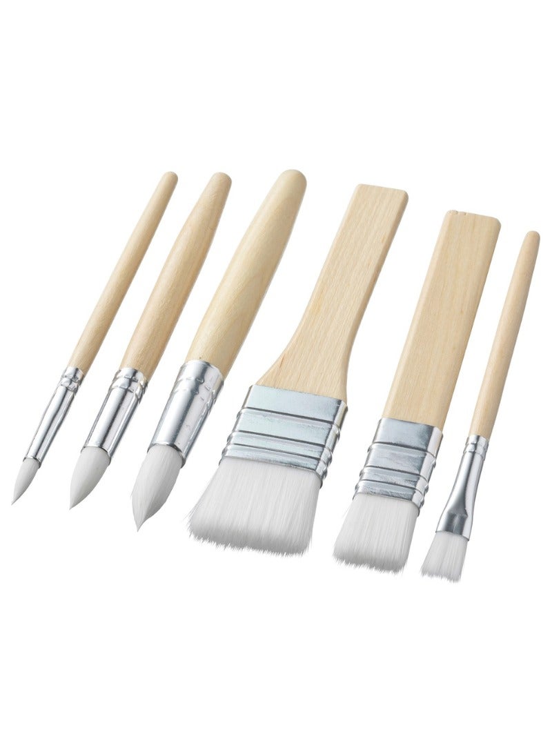 MALA Children Painting Brush Set, 6 pcs - Image 1