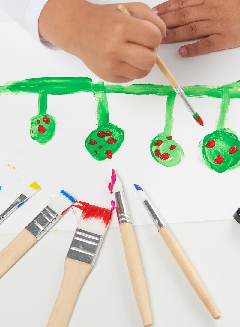 MALA Children Painting Brush Set, 6 pcs - Image 2