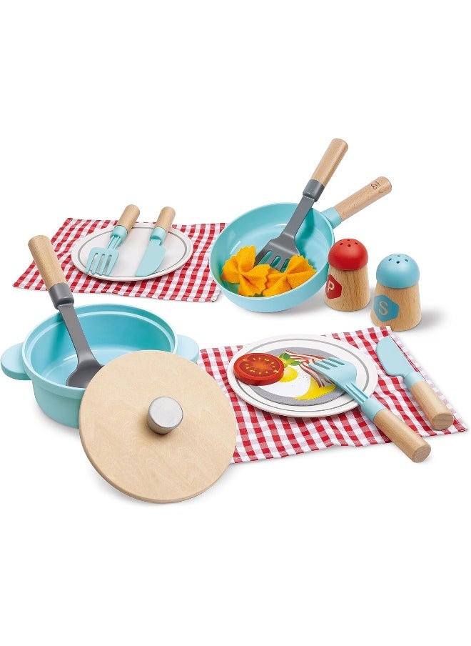 Hape - Hape Little Chef Cooking & Serve Playset (21 pieces) - Image 1