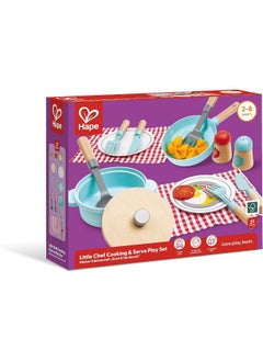 Hape Little Chef Cooking & Serve Playset (21 pieces)