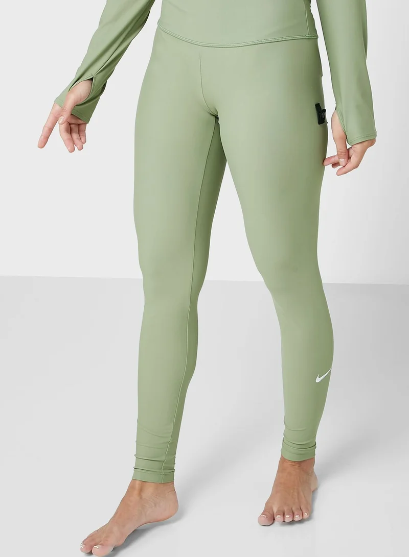 Nike Logo Slim Swim Tights