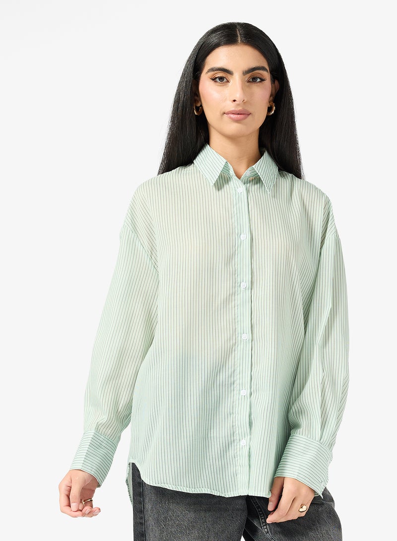 ELLA Button Down Shirt - Image 1