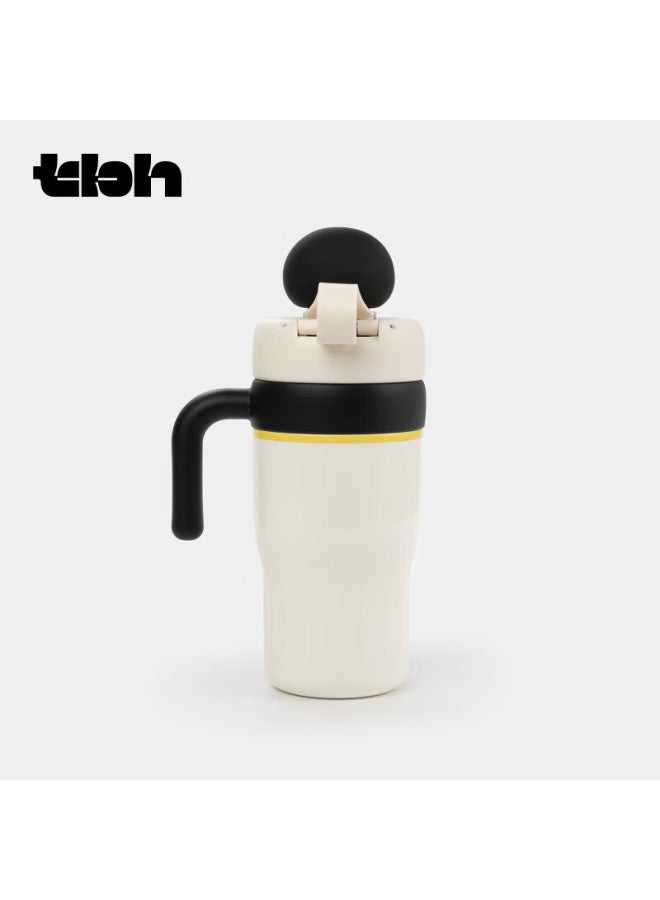 Tbh Pingu Straw-shaped Insulated Cup, Sports Water Bottle, Stainless Steel Cold-keeping Cup, Thermos Cup, Gift For Others - Image 1