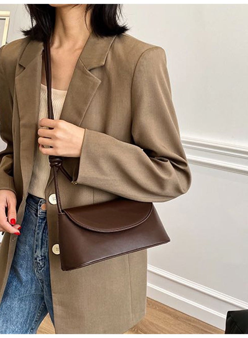 BLLE ROWN Luxury Women Handbag Simple Elegant Ladies Bag with Adjustable Strap Versatile Shoulder Purse for Office Commute Shopping and Vacation - Image 5