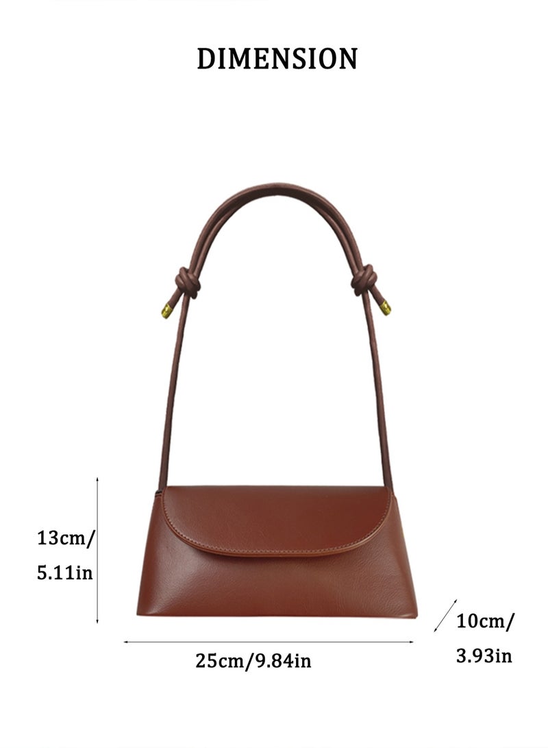 BLLE ROWN Luxury Women Handbag Simple Elegant Ladies Bag with Adjustable Strap Versatile Shoulder Purse for Office Commute Shopping and Vacation - Image 4