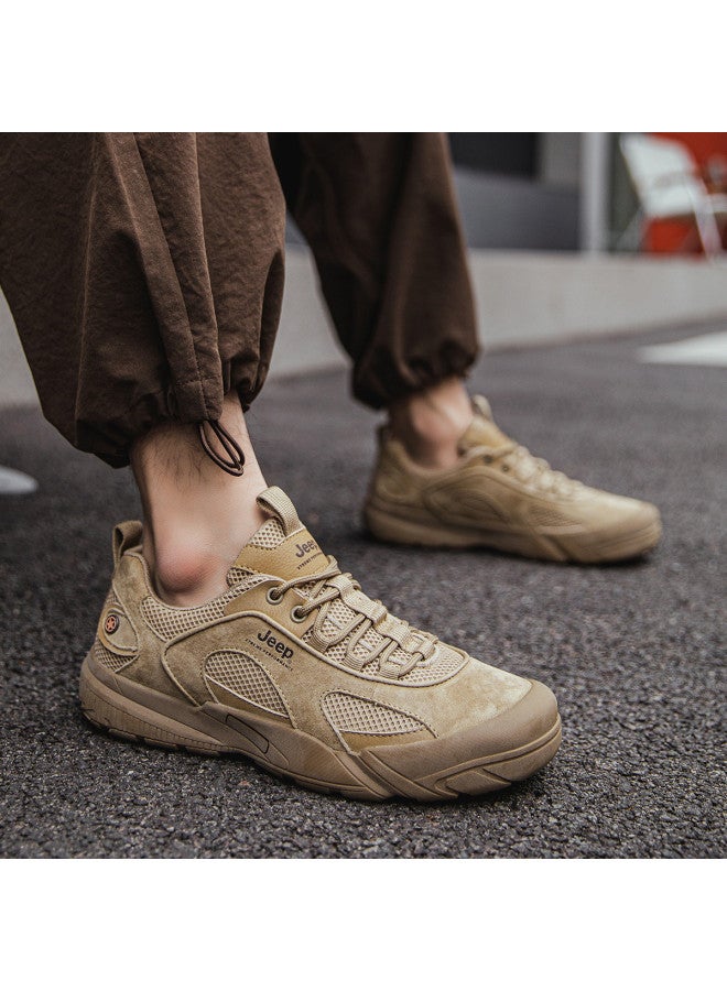 Jeep Men's Summer Breathable Casual Sports Shoes Comfortable Hiking Walking Shoes For Travel - Image 2