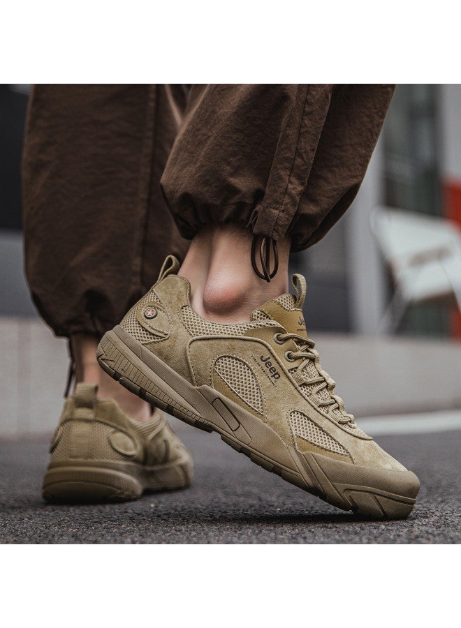 Jeep Men's Summer Breathable Casual Sports Shoes Comfortable Hiking Walking Shoes For Travel - Image 4