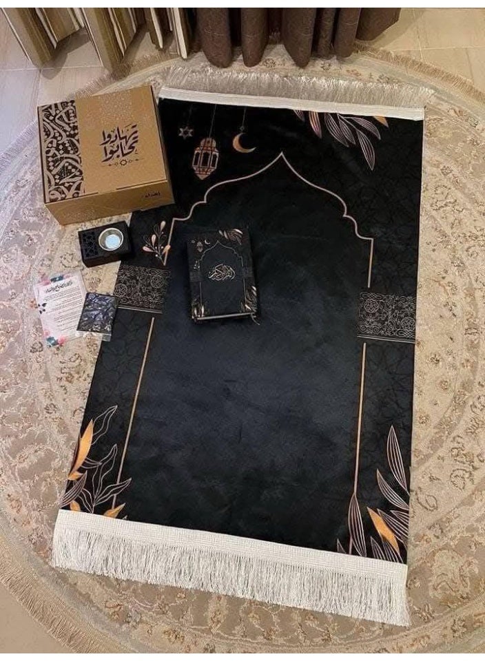 بوكس رمضان ( مصلية + مصحف + مبخرة + اذكار+ بخور ) تهادوا تحابوا عاليه الجوده متعدده الاشكال - Image 4