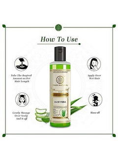 Khadi Natural Herbal Aloevera Herbal Hair Cleanser (Shampoo) 210Ml  - Image 3