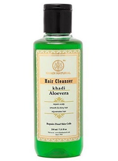 Khadi Natural Herbal Aloevera Herbal Hair Cleanser (Shampoo) 210Ml  - Image 4