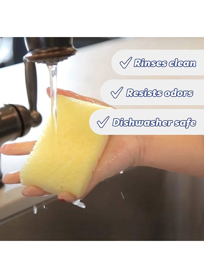 Scrub Daddy Sponge Daddy - Scratch-Free Multipurpose Kitchen & Dish Sponge - BPA Free & Made with Polymer Foam - Stain & Odor Resistant (4 Count) - Image 5