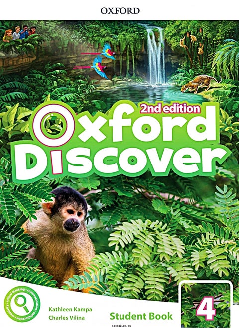 Oxford Discover Second Edition Students book 4 with Audios