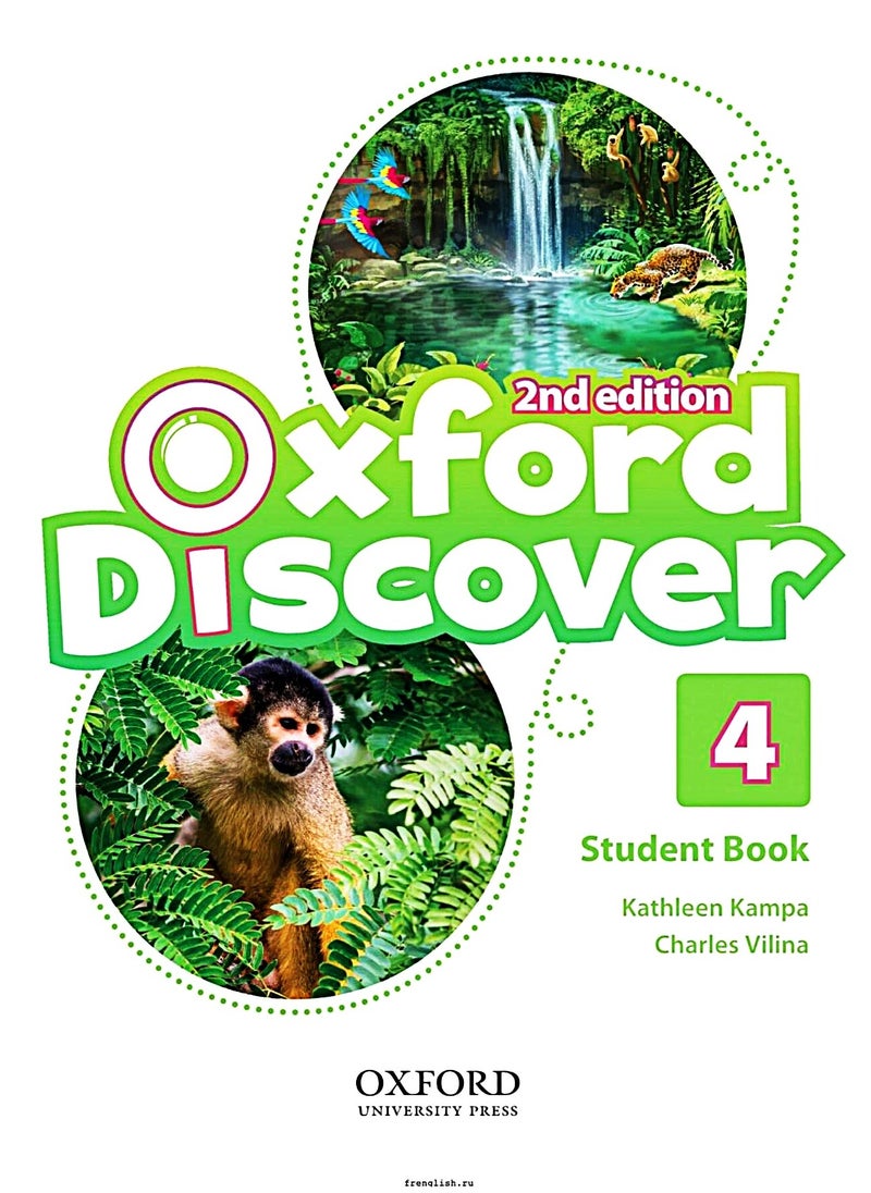 Oxford Discover Second Edition Students book 4 with Audios