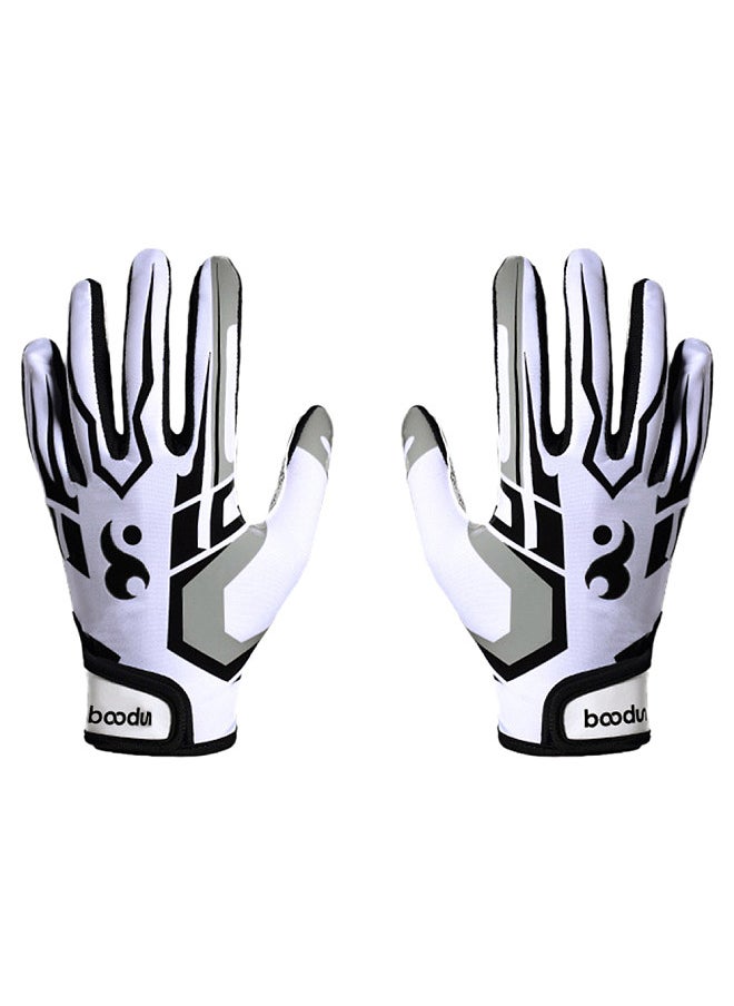 BOODUN Rugby Gloves Sports Grip Gloves for Fitness  Outdoor Activities  and Hiking Enhanced Grip  - Image 1