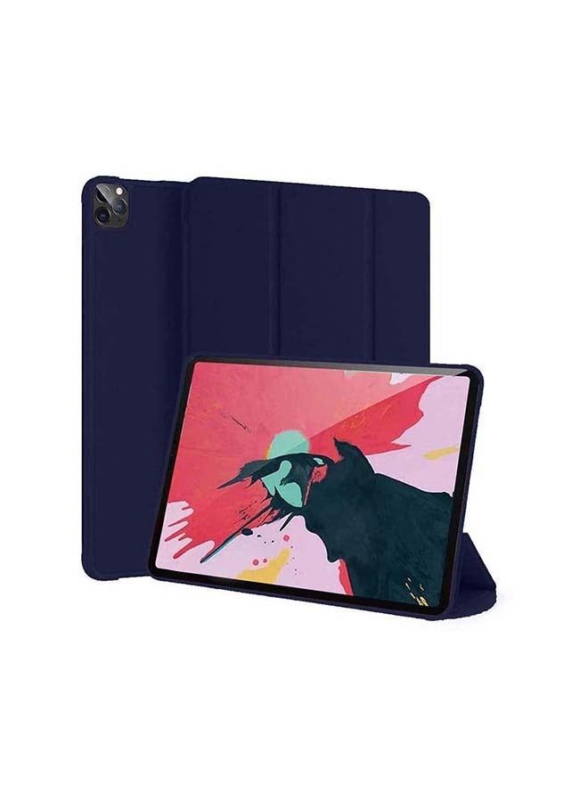 Smart Folio Stand Leather Case Cover for iPad Pro 11 inch (2020) 2nd Generation Dark Blue - Image 1