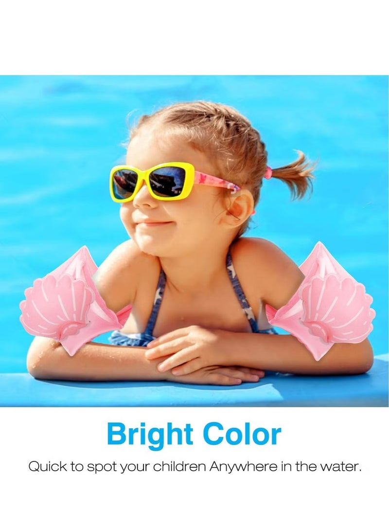 Generic Swim Arm Bands for Kids,Toddlers Begin to Swim Inflatable Pool Floats Sleeves, Cartoon Swim Training Aids.  - Image 4