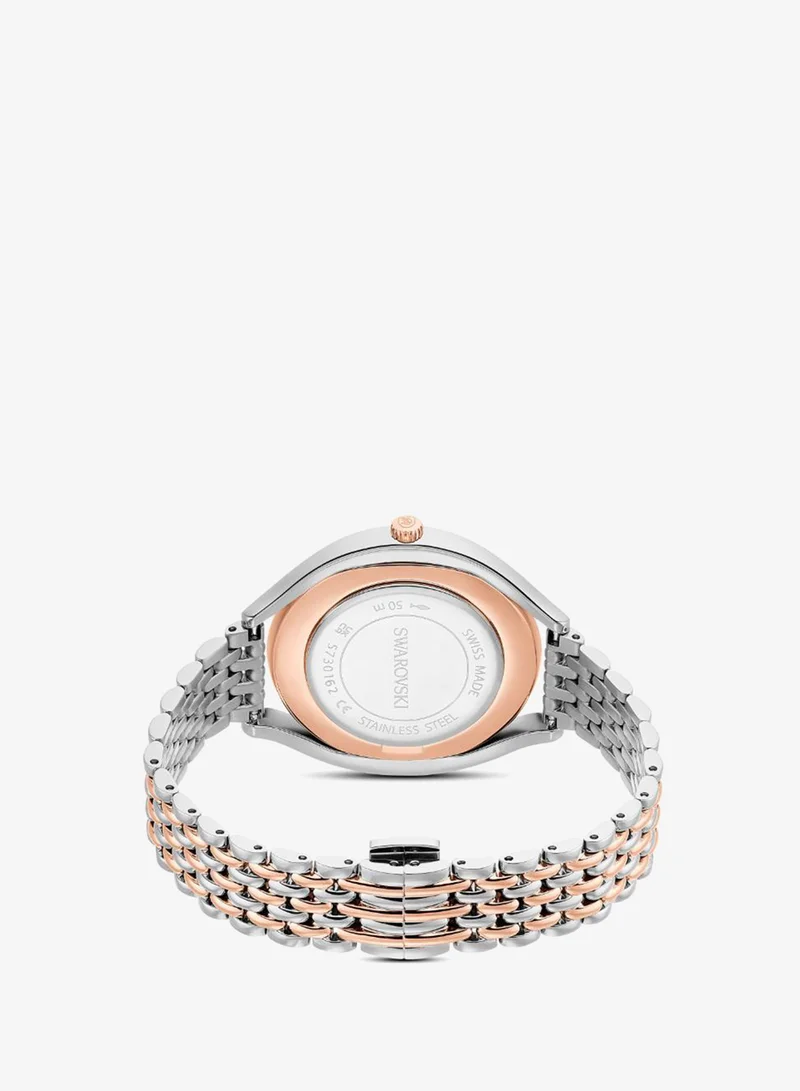 Swarovski  Crystalline Professional Stainless Steel White Dial Analog Watch for Women | Best Price UAE