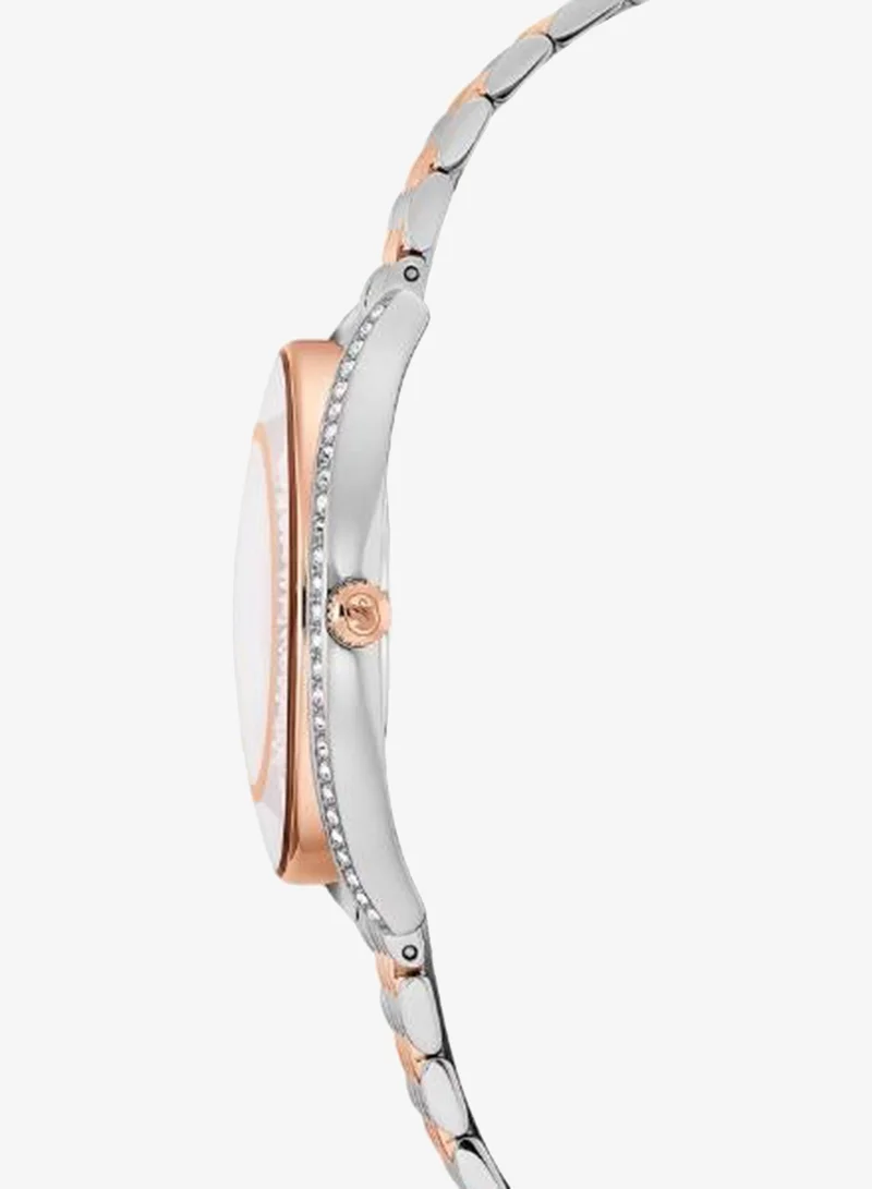 Swarovski  Crystalline Professional Stainless Steel White Dial Analog Watch for Women | Best Price UAE