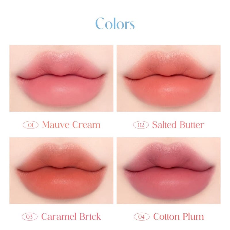 dasique Cream de butter Tint #03 Caramel Brick I Vegan, Cruelty-free I A Creamy Matte Finish - Image 5