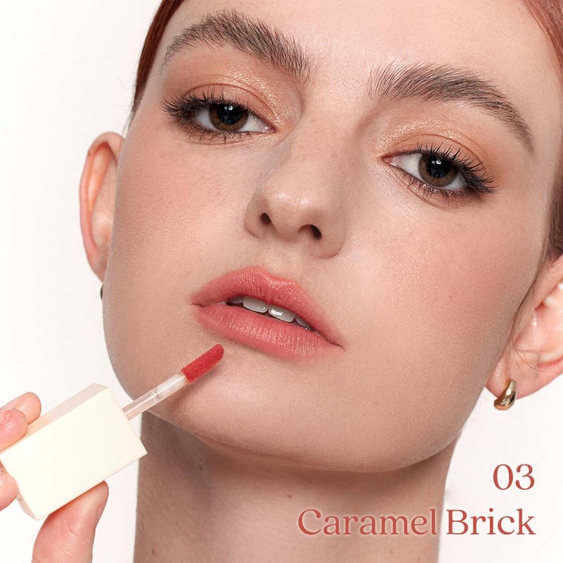 dasique Cream de butter Tint #03 Caramel Brick I Vegan, Cruelty-free I A Creamy Matte Finish - Image 2