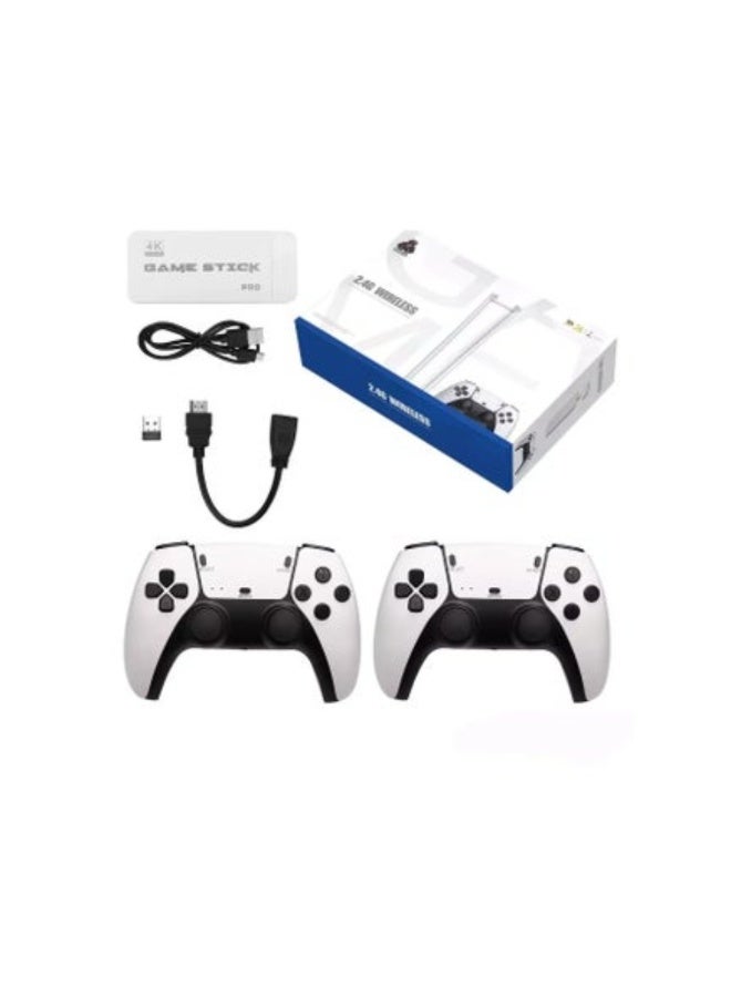 Dreamzon M15 Game Stick Pro 4K Retro Gaming Console with 2 Wireless Controllers – 20,000+ Classic Games - Image 2