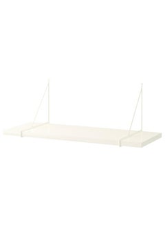 Zaboon Wall Shelf, White/White, 80X30 Cm  - Image 1
