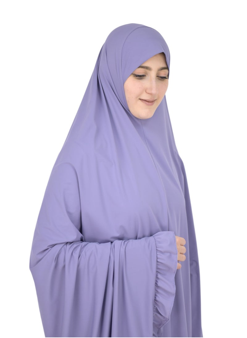 DAMAS COLLECTION - Two Piece Islamic prayer dress women the Long - Prayer Clothes for Women - Prayer Abaya For women - Jilbab 2 piece, Umrah essentials for women - Prayer set - Image 1