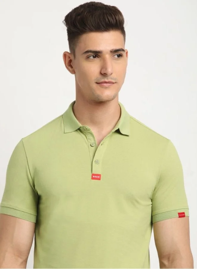 THE BEAR HOUSE  Men's Polo Shirt for Casual & Semi-Formal Wear | Classic Collar Neck T-Shirt | Comfortable, Stylish & Versatile for Office, Travel, Outings & Everyday Use for Men | Best Price UAE