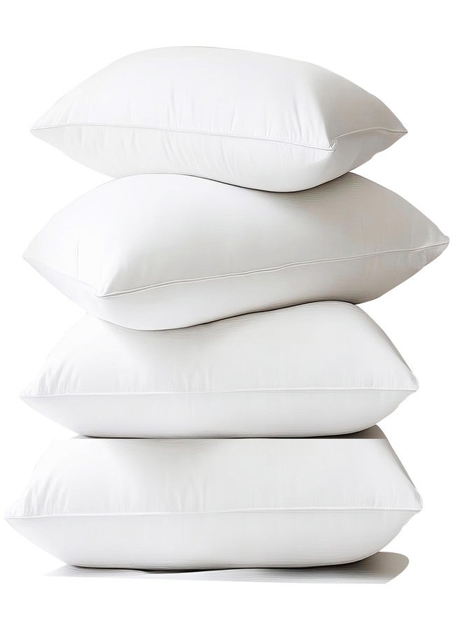 SHERCTN Waterproof Pillow Protectors Standard 20x26 Inches 4 Pack with Zipper Fully Sealed Dust Moisture Sweat Proof Pillow Case Cover Protector Soft White (4, Queen 20x28) - Image 5