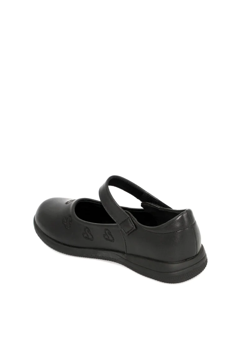 جيومني Girls School Shoes – Comfortable Black Formal Uniform Footwear for Daily Wear | Non-Slip Sole, Durable Stitching, Cushioned Insole | Back to School Essentials